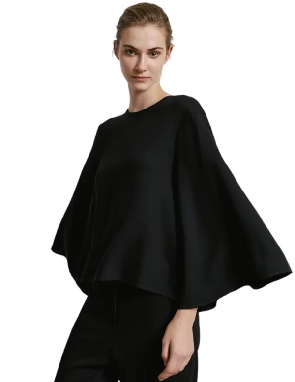 Access Blusa 2104 negra- Blusones