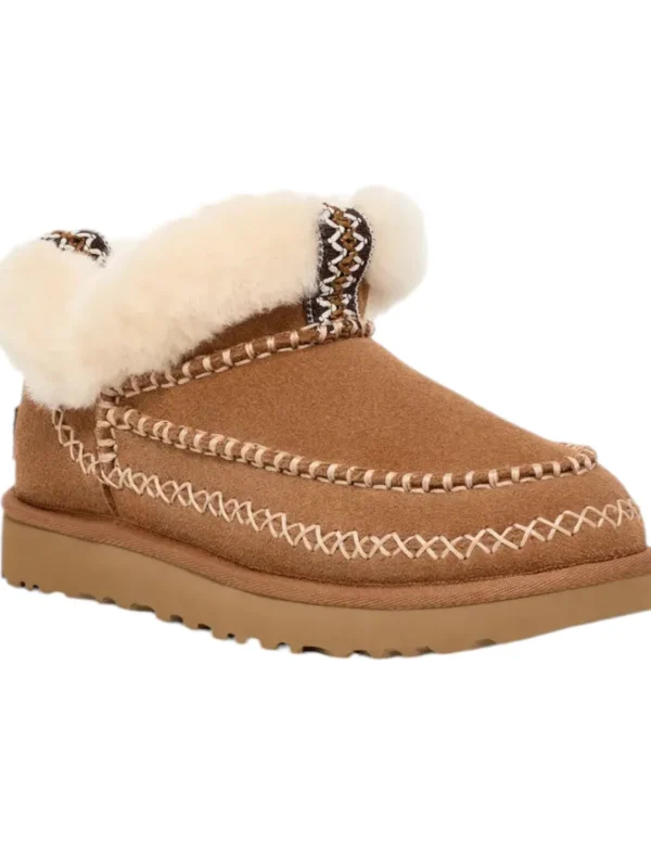 UGG Bota Classic Ultra Mini Alpine camel- Botas | Botines