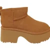 UGG Bota Classic Ultra Mini New heights camel- Botas