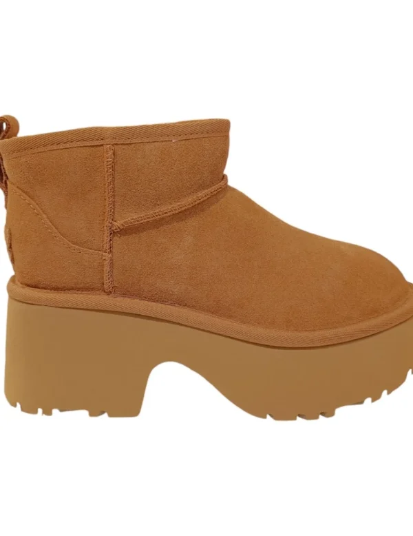 UGG Bota Classic Ultra Mini New heights camel- Botas