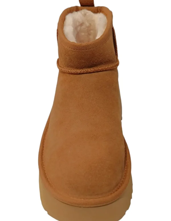 UGG Bota Classic Ultra Mini New heights camel- Botas