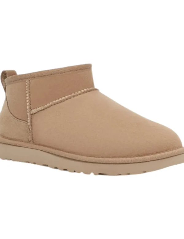 UGG Bota W Classic Ultra Mini sand- Botas