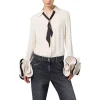 Elisabetta Franchi Camisa CAT9647E2 crudo- Camisas