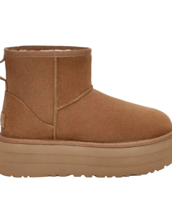 UGG Classic Mini platform camel- Botas | Botines