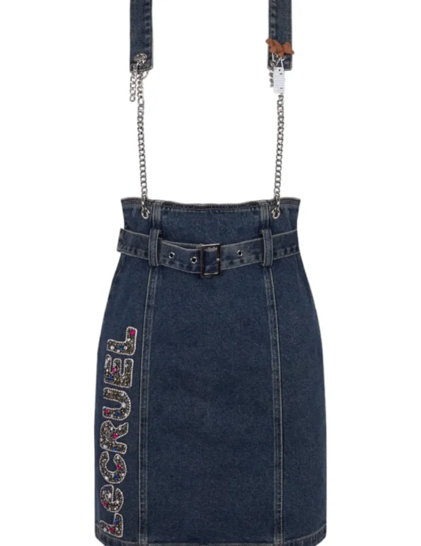 Lecruel Falda 4167 Denim- Faldas