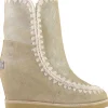 Mou FRENCH TOE WEDGE SHORT- Botas