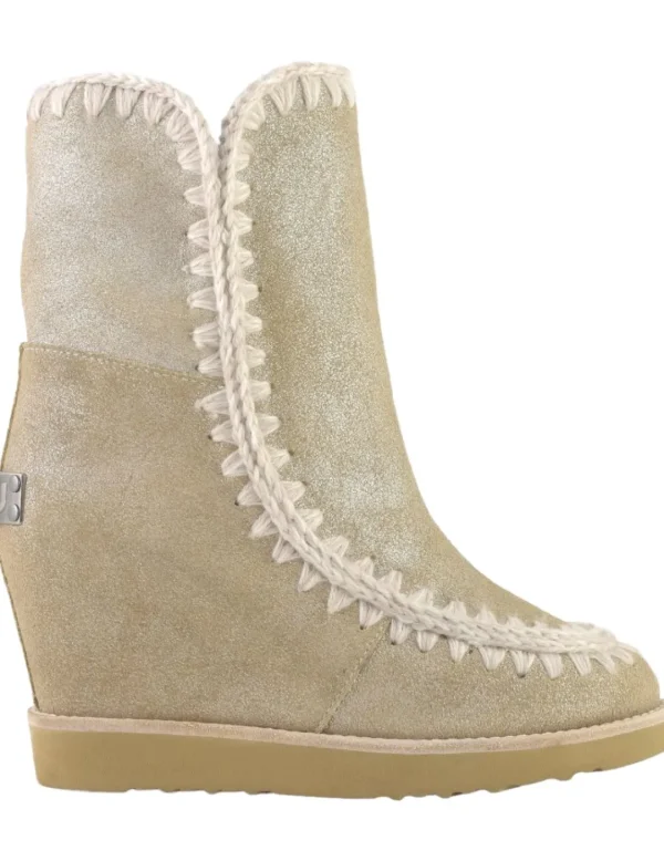 Mou FRENCH TOE WEDGE SHORT- Botas