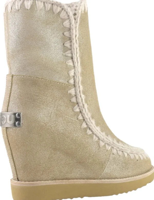 Mou FRENCH TOE WEDGE SHORT- Botas