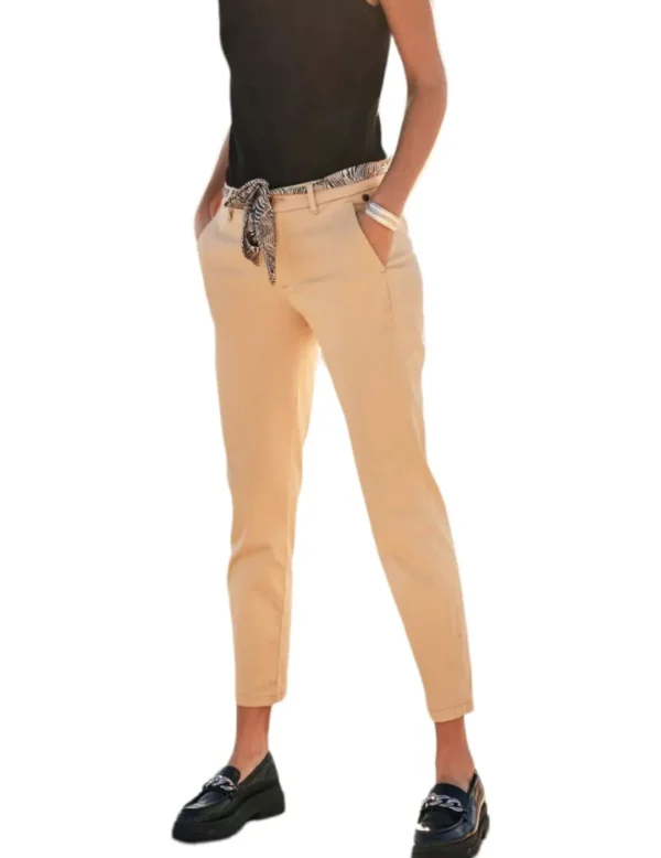 FREEMAN Pantalón Chino Claudia- Pantalones Y Shorts