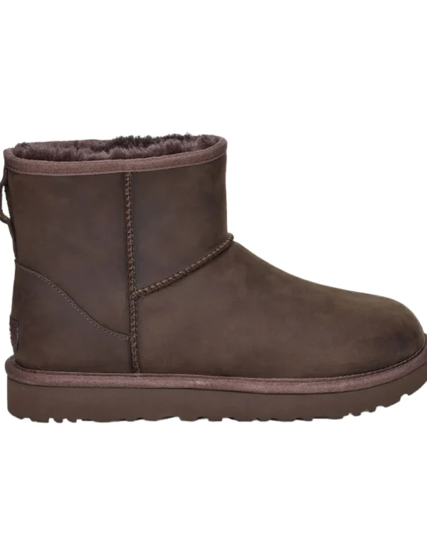 UGG MINI LEATHER CHOCOLATE- Botas | Botines