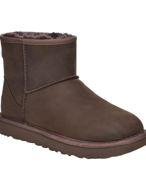 UGG MINI LEATHER CHOCOLATE- Botas | Botines