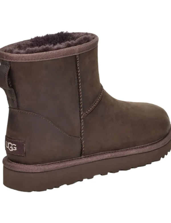 UGG MINI LEATHER CHOCOLATE- Botas | Botines