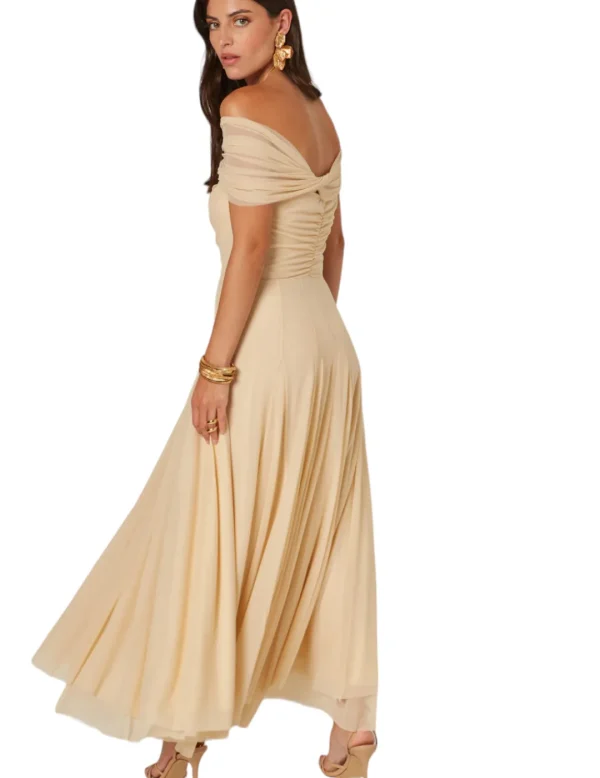 Masavi Vestido 2416 nude- Vestidos