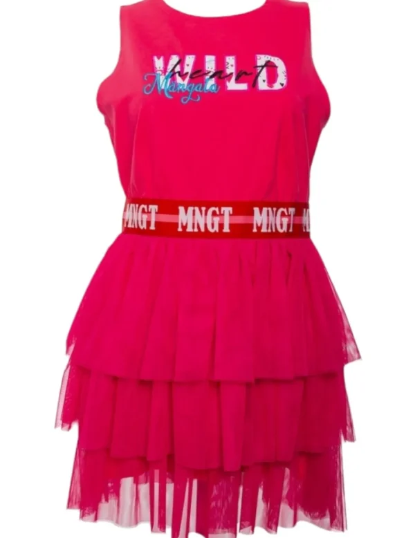 Mangata Vestido Tul Wild Fucsia- Vestidos