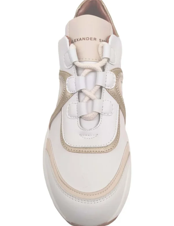 Alexander smith Zapatilla sneaker marble white gold- Sneakers Y Zapatillas