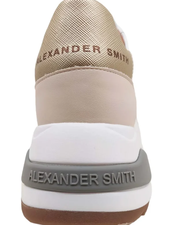 Alexander smith Zapatilla sneaker marble white gold- Sneakers Y Zapatillas