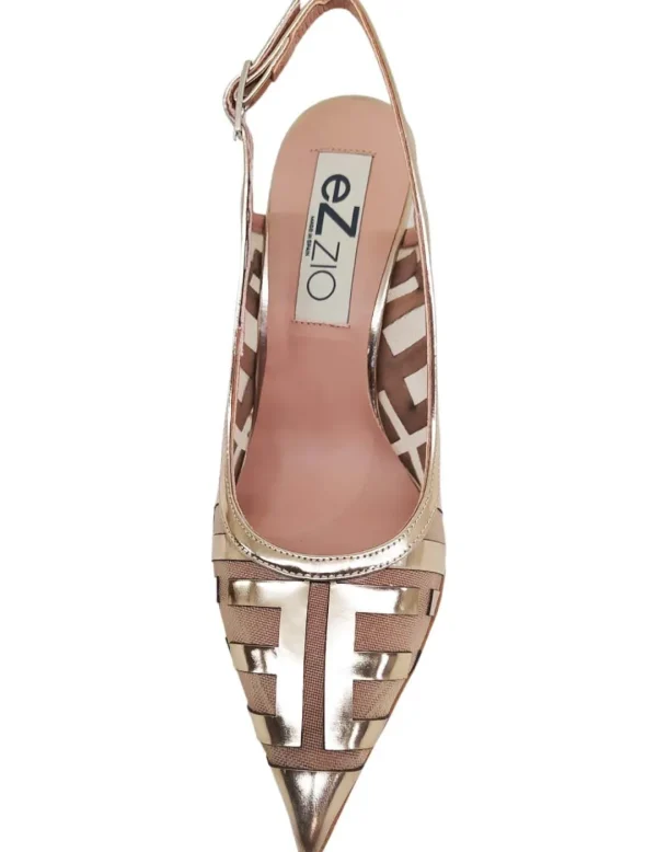 Ezzio Dorolatina Zapato de piel salón slingback ezzio 50504- Zapatos